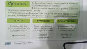 Как автор использует литературные приемы