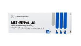 Метилурацил: инструкция по применению в Аптека Миницен