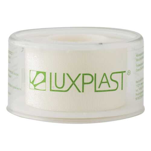 Пластырь Luxplast фиксирующий на шелковой основе белый 5 м х 2,5 см в Аптека Миницен