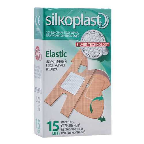 Пластырь Silkoplast Elastic 15 шт. в Аптека Миницен