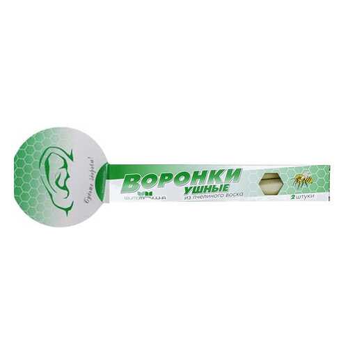 Воронки ушные из пчелиного воска, т. м. Фито Медицина, 2 шт. в Аптека Миницен