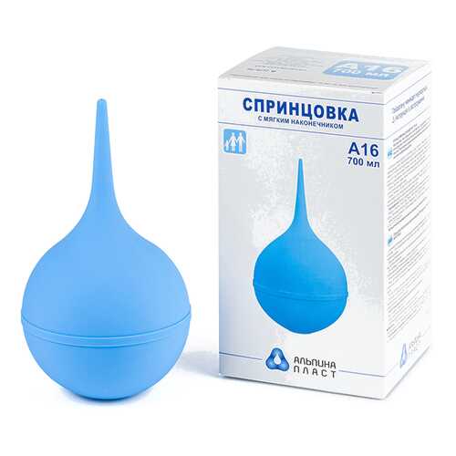 Спринцовка Альпина Пласт А-16 700 мл в Аптека Миницен