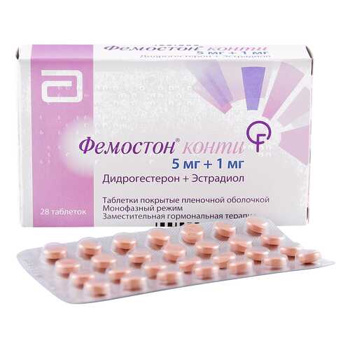 Фемостон 1/5 таблетки 28 шт. в Аптека Миницен
