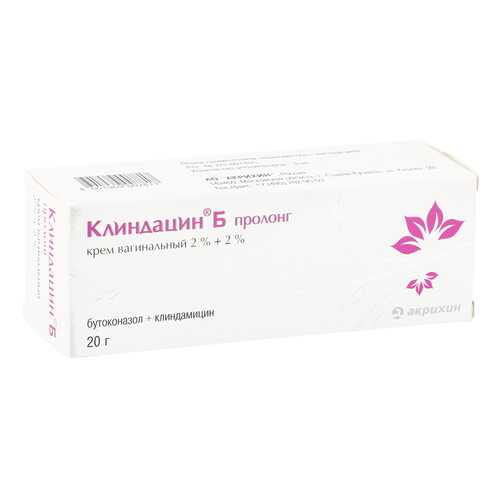 Клиндацин Б пролонг крем 2 % 20 г в Аптека Миницен