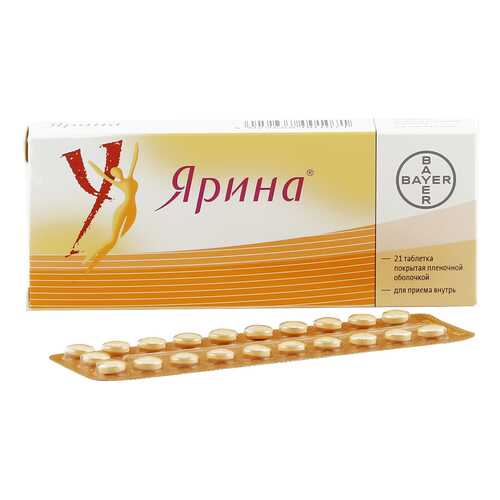 Ярина таблетки 21 шт. в Аптека Миницен