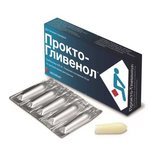 Прокто-Гливенол суппозитории ректальные 10 шт. в Аптека Миницен