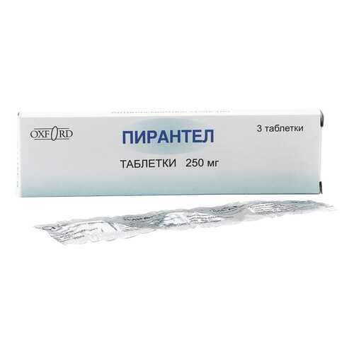 Пирантел таблетки 250 мг 3 шт. Polpharma в Аптека Миницен