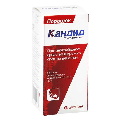 Кандид порошок 1 % 30 г в Аптека Миницен