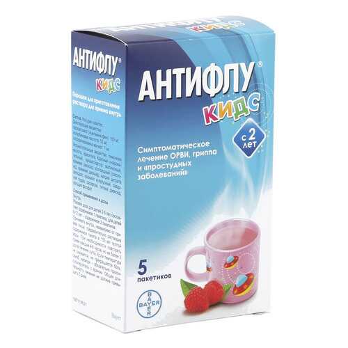 АнтиФлу Кидс порошок 12 г 5 шт. в Аптека Миницен