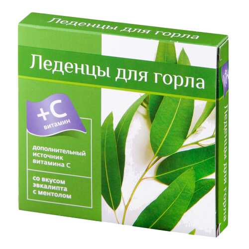 Леденцы с витамином С PL со вкусом эвкалипт-ментол 9 шт. в Аптека Миницен