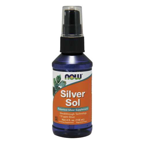 Silver Sol Now Коллоидное серебро 118 мл в Аптека Миницен