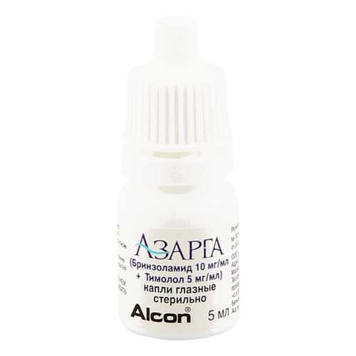 Азарга капли 5 мл Alcon в Аптека Миницен