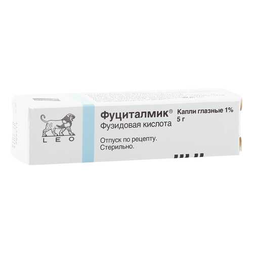 Фуциталмик капли 1 % 5 г в Аптека Миницен