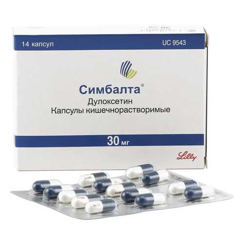 Симбалта капсулы 30 мг 14 шт. в Аптека Миницен