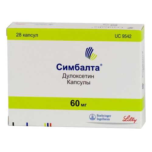 Симбалта капсулы 60 мг 28 шт. в Аптека Миницен