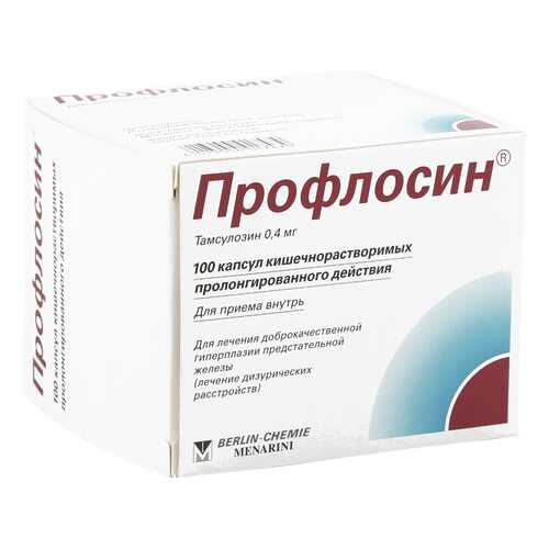 Профлосин капсулы 0,4 мг 100 шт. в Аптека Миницен