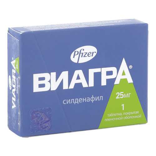 Виагра таблетки 25 мг в Аптека Миницен