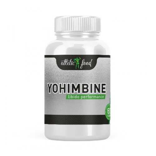 Йохимбин Atletic Food Yohimbine 150 мг капсулы 60 шт. в Аптека Миницен