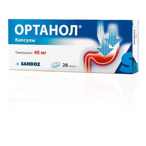 Ортанол капсулы 40 мг 28 шт. в Аптека Миницен