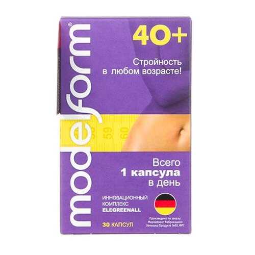 Modelform 40+ 380 мг капсулы 30 шт. в Аптека Миницен