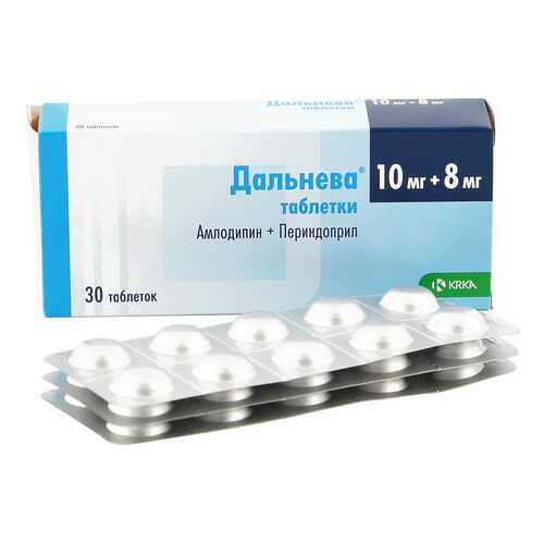 Дальнева таблетки 10 мг+8 мг 30 шт. в Аптека Миницен