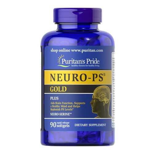 Фосфатидилсерин Neuro-Ps Gold Puritan's Pride капсулы 90 шт. в Аптека Миницен