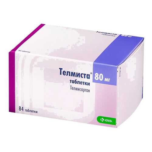 Телмиста таблетки 80 мг №84 в Аптека Миницен