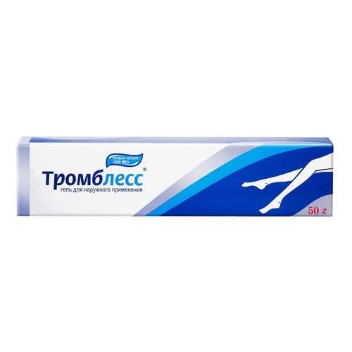 Тромблесс гель 1000 ЕД/г 50 г в Аптека Миницен