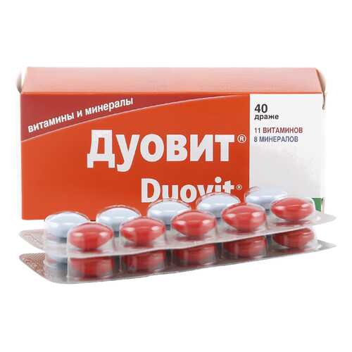 Дуовит драже 40 шт. KRKA в Аптека Миницен
