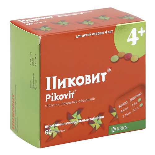 Пиковит таблетки 60 шт. в Аптека Миницен