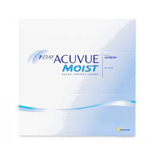 Контактные линзы 1-Day Acuvue Moist 90 линз R 8,5 -2,50 в Аптека Миницен