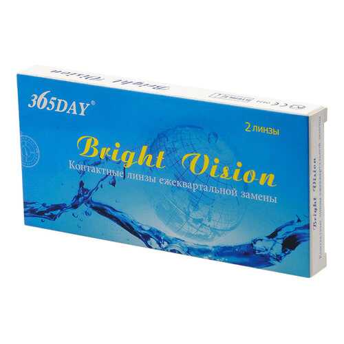 Контактные линзы 365Day Bright Vision 2 линзы R 8,6 -9,0 в Аптека Миницен
