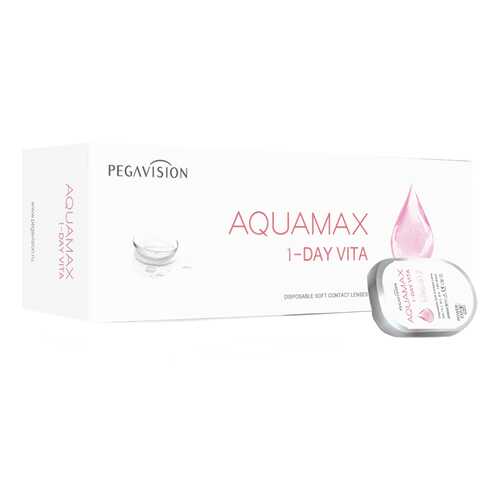 Контактные линзы Aquamax 1 Day Vita 30 линз R 8,6 -6,50 в Аптека Миницен