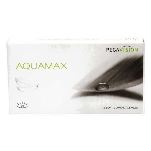 Контактные линзы AQUAMAX 6 линз R 8,6 -5,75 в Аптека Миницен