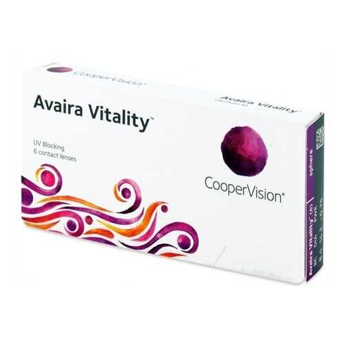 Контактные линзы Avaira Vitality 6 линз +4,0 в Аптека Миницен