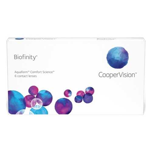Контактные линзы Biofinity 6 линз -2,25 в Аптека Миницен