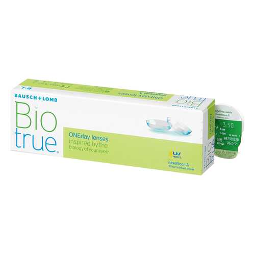 Контактные линзы Biotrue ONEday 30 линз +4,25 в Аптека Миницен
