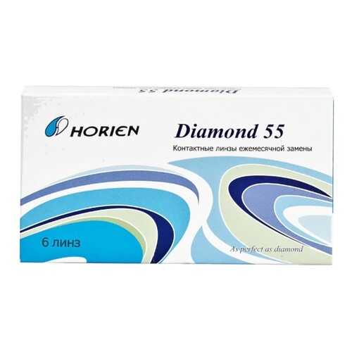 Контактные линзы Diamond 55 6 линз R 8,6 -3,00 в Аптека Миницен