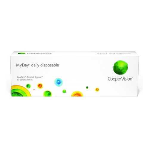 Контактные линзы MyDay Daily disposable 30 линз R 8,4 +2,50 в Аптека Миницен