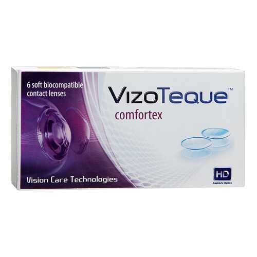 Контактные линзы VizoTeque Comfortex 6 линз R 8,6 -5,50 в Аптека Миницен