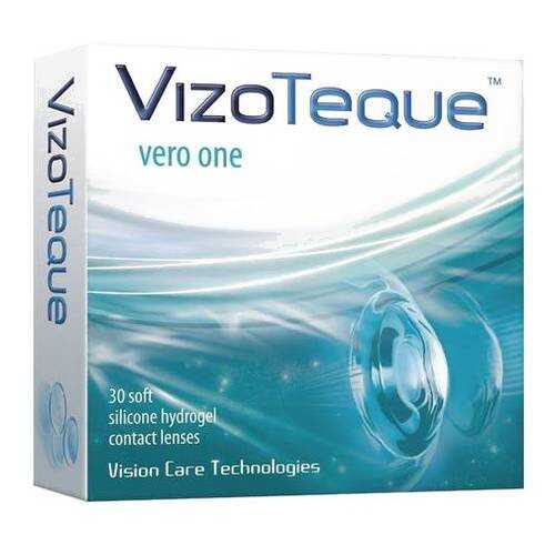 Контактные линзы Vizoteque Vero One 30 линз R 8,6 -4,50 в Аптека Миницен