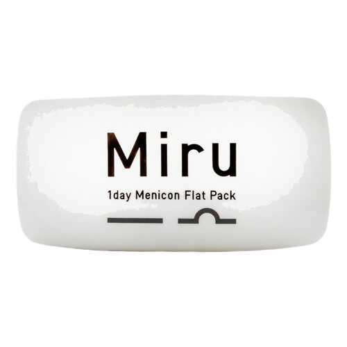 Линза контактная Miru 1 day Menicon Flat Pack -0,50 30 шт. в Аптека Миницен