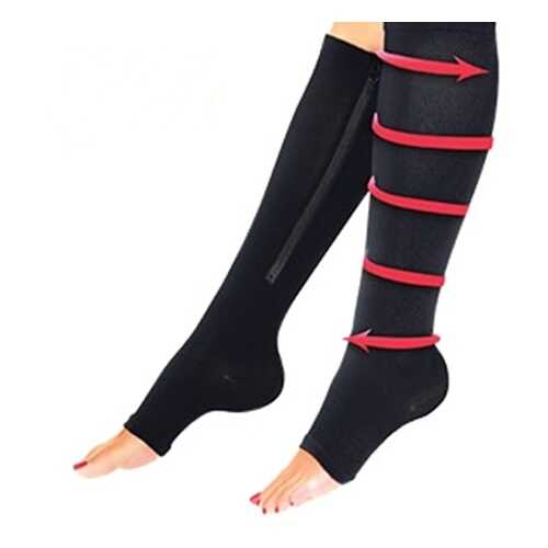 Гольфы компрессионные ZIP SOX чёрный р.XL 8000091 в Аптека Миницен