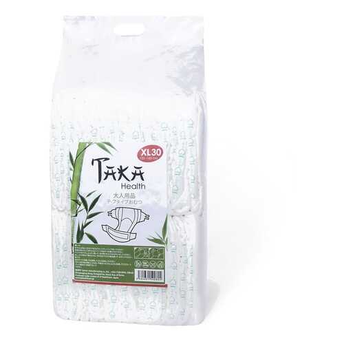Подгузники для взрослых Тaka Health XL 120-160 см 30 шт. в Аптека Миницен
