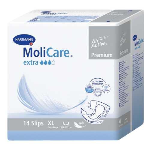 Подгузники для взрослых, XL, 14 шт. MoliCare Premium Extra в Аптека Миницен