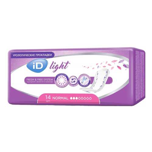 Урологические прокладки iD light normal 14 шт. в Аптека Миницен