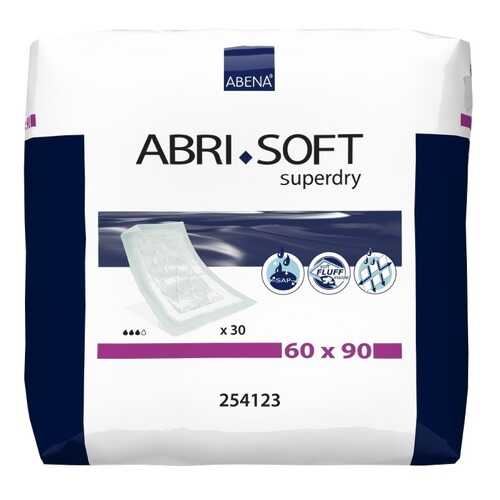 Впитывающие пеленки, 90x60 см, 30 шт. Abena Abri-Soft Superdry в Аптека Миницен