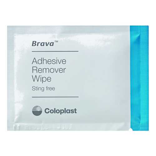 Очиститель для удаления адгезивов, салфетка Coloplast Brava в Аптека Миницен