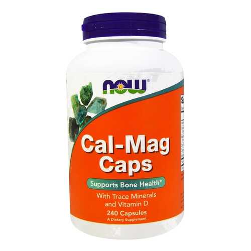 Кальций NOW Cal-Mag Caps 240 капс. в Аптека Миницен