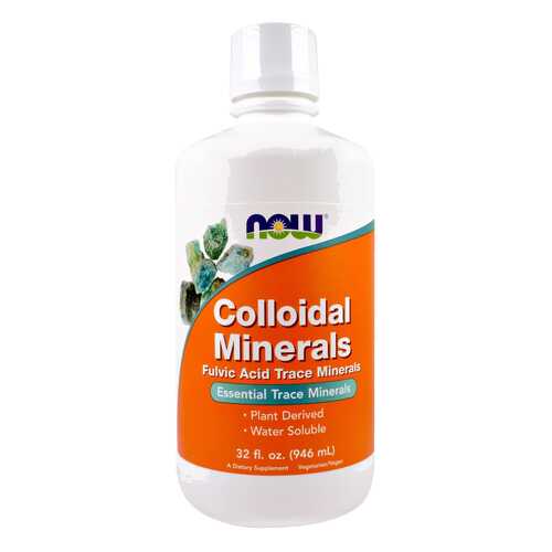 Минеральный комплекс NOW Colloidal Minerals 946 г натуральный в Аптека Миницен